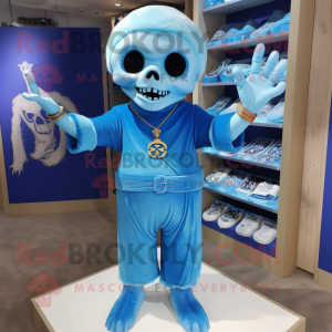 Sky Blue Graveyard mascotte...