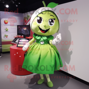  Apple maskot drakt...