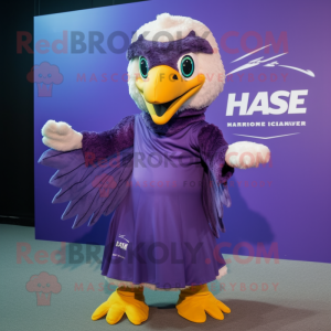 Lila Haast S Eagle maskot...