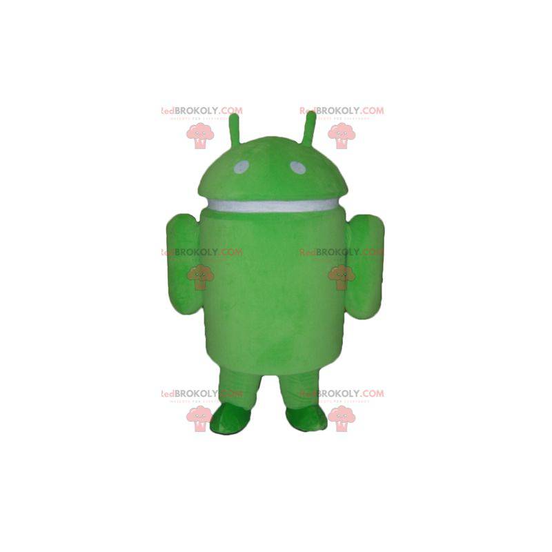 Obří gorila bílý znak robot maskot - Redbrokoly.com Obří gorila bílý znak robot maskot - Redbrokoly.com