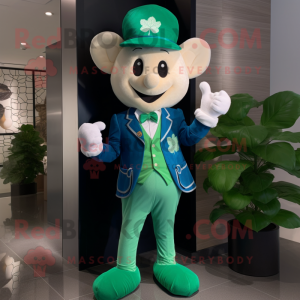 Cyan Four Leaf Clover...