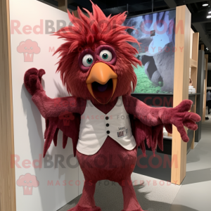 Maroon Harpy mascotte...