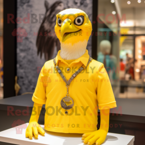 Lemon Yellow Hawk mascotte...