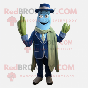 Blue Asparagus mascotte...