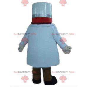 Drug mascot with a doctor's coat - Redbrokoly.com