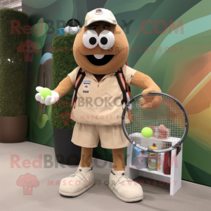 Postava maskota Tan Tennis...
