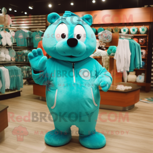 Cyan Beaver mascotte...