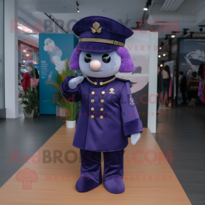 Lilla Navy Soldier maskot...