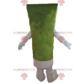 Green giant lotion toothpaste tube mascot - Redbrokoly.com