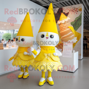 Sitrongul iskjegle maskot...