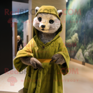 Olive Marten maskot kostume...