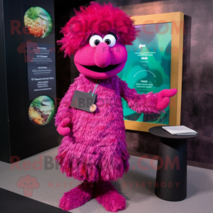 Magenta Jambalaya maskot...