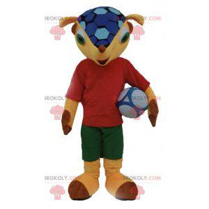 Famosa mascote do Fuleco da Copa do Mundo de 2014 -