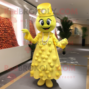 Lemon Yellow Grape mascotte...