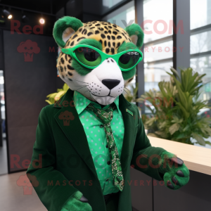 Forest Green Cheetah maskot...