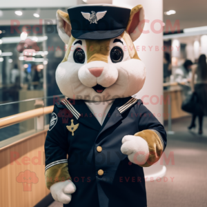 Navy Squirrel maskot...