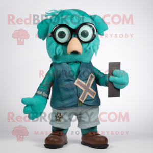 Postava maskota Teal...