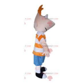 Phineas mascot from the TV series Phineas and Ferb -