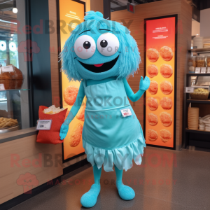 Cyan Ramen mascotte kostuum...