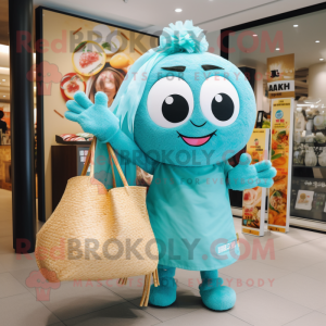 Cyan Ramen maskot kostume...