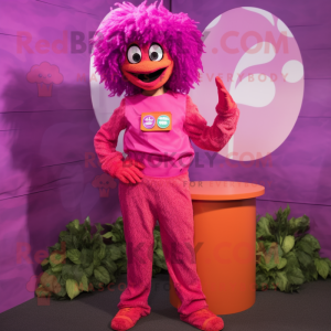 Postava maskota Magenta...