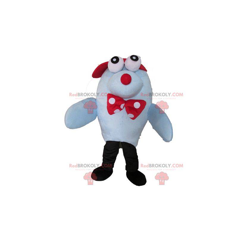 Blauwe zeeleeuw zegel mascotte - Redbrokoly.com
