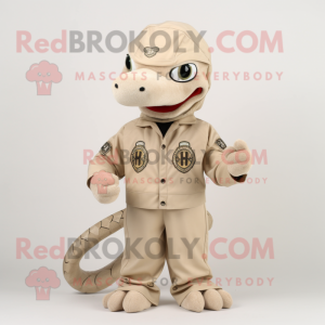 Beige Hydra mascotte...