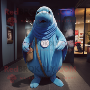 Blue Walrus mascotte...