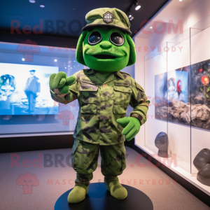 Navy Green Beret mascotte...