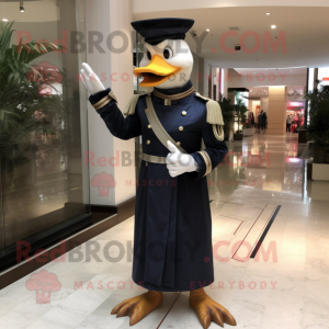 Navy Geese mascotte kostuum...