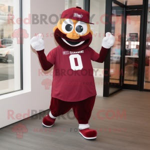 Maroon anheng maskot...