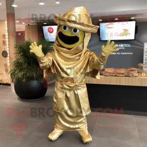 Gouden Fajitas mascotte...