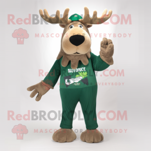 Forest Green Moose mascotte...