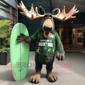 Forest Green Moose mascotte...