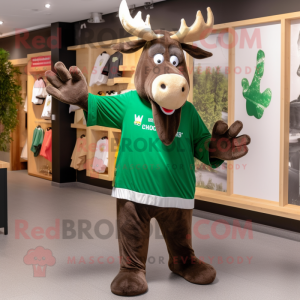 Forest Green Moose mascotte...