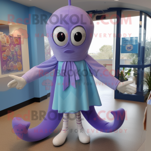 Lavender Squid mascotte...