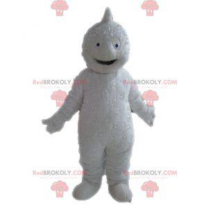 Hvid maskot yeti. Grizzly maskot - Redbrokoly.com