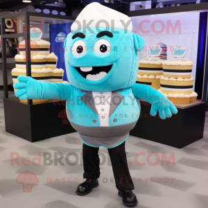 Cyan Cupcake mascotte...