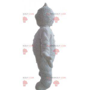 Mascote branco yeti. Mascote grizzly - Redbrokoly.com