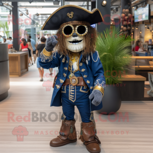 Navy Pirate mascotte...