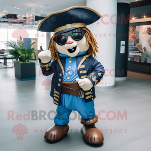 Navy Pirate mascotte...