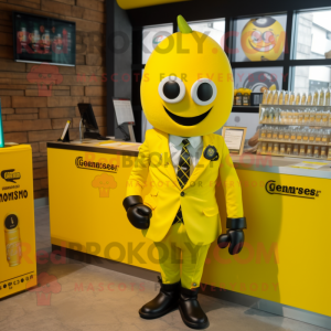 Citrongul Guinness maskot...