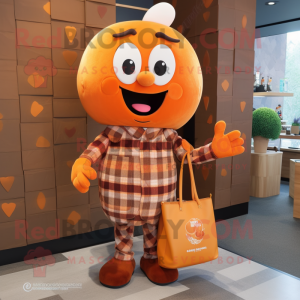 Orange Choklad maskot...