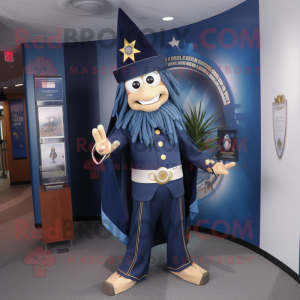 Navy Wizard mascotte...