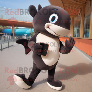 Brown Killer Whale mascotte...