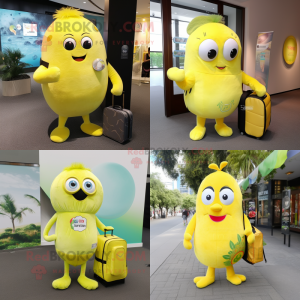 Citrongul Kiwi maskot...