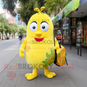 Citrongul Kiwi maskot...