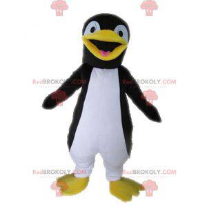 Giant black and white penguin mascot - Redbrokoly.com