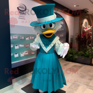 Postava maskota Teal...