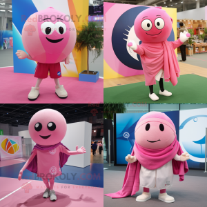 Rosa volleyball ball maskot...